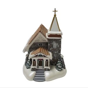 Vintage 2003 Candlelight Services #6, Fieldstone Church Hallmark Ornament